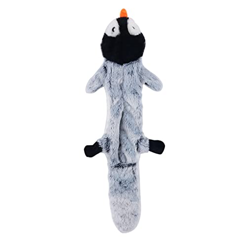 Hundespielzeug Quietschspielzeug, 45cm Plüsch Pinguin Squeaky Toy Gefüllte Plüschtiere Tierspielzeug Interaktives Spielzeug Kauen Sound Fun Hundespielzeug für Welpen, Kleine, Mittlere, Große Hunde von BYNYXI