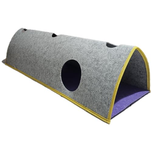BYPET Tunnel für Katzen, Katzentunnel für Spielen und schlafen im Innenbereich, 100 cm von BYPET