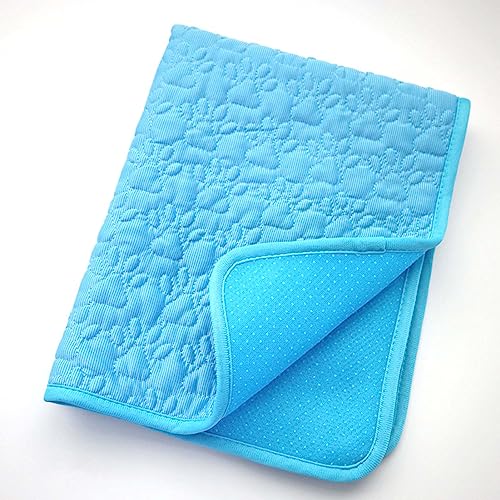 BYYLECL Atmungsaktive Hundekühlmatte, Haustiere, Sommerschlafmatratze, ideal für Hunde und Katzen im heißen Sommer, kratzfeste, langlebige Haustier-Kühlmatte, S/M/L, Blau BYYLECL Atmungsaktive Hundekühlmatte, Haustiere, Sommerschlafmatratze, ideal für Hunde und Katzen im heißen Sommer, kratzfeste, langlebige Haustier-Kühlmatte, S/M/L, Blau von BYYLECL