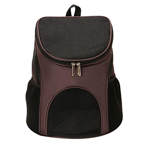 BYYLECL Haustier-Tragerucksack, Katzenrucksack, Tragetasche, faltbarer Haustier-Rucksack für mittelgroße Katzen, kleine Hunde für Reisen, Wandern, Spazierengehen oder Kaffee im Freien von BYYLECL
