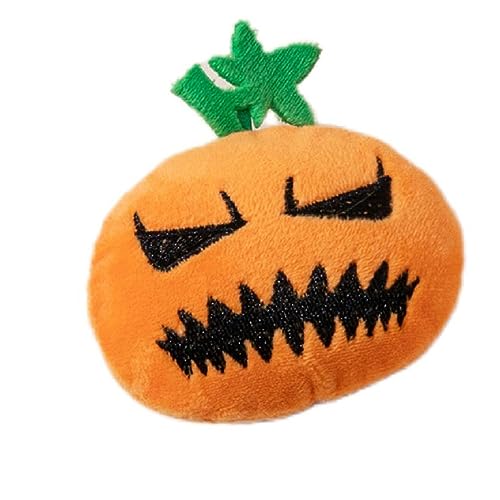 BYYLECL Interaktives Hundespielzeug für Halloween, Kürbisform, Welpenball, interaktives Katzenspielzeug, quietschender Ball, Kauspielzeug für kleine und mittelgroße Hunde 4 BYYLECL Interaktives Hundespielzeug für Halloween, Kürbisform, Welpenball, interaktives Katzenspielzeug, quietschender Ball, Kauspielzeug für kleine und mittelgroße Hunde 4 von BYYLECL
