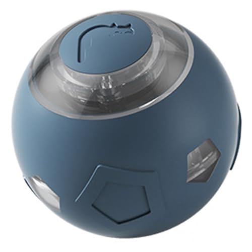 BYYLECL Interaktives selbstbewegliches Hundespielzeug mit LED-Lichtern, beweglicher Hundeball, 4,3 cm, USB wiederaufladbar, für kleine mittelgroße Hunde, Grau BYYLECL Interaktives selbstbewegliches Hundespielzeug mit LED-Lichtern, beweglicher Hundeball, 4,3 cm, USB wiederaufladbar, für kleine mittelgroße Hunde, Grau von BYYLECL