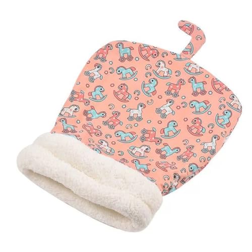 BYYLECL Katzenschlafsack, Niedliche Katze Winter Warmer Schlafsack, Katzenschlafsack für Indoor Katzen, Katze Winterschlafsack für Katzen 2,5-7,5kg Rosa BYYLECL Katzenschlafsack, Niedliche Katze Winter Warmer Schlafsack, Katzenschlafsack für Indoor Katzen, Katze Winterschlafsack für Katzen 2,5-7,5kg Rosa von BYYLECL