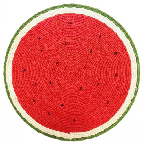 BYYLECL Obstform Katzenkratzer mit Saugnäpfen, Wandmontierter Katzenkratzer, Sisal Katzenkratzpads, Katzenkratzmatte für Wand Couch Wassermelone BYYLECL Obstform Katzenkratzer mit Saugnäpfen, Wandmontierter Katzenkratzer, Sisal Katzenkratzpads, Katzenkratzmatte für Wand Couch Wassermelone von BYYLECL