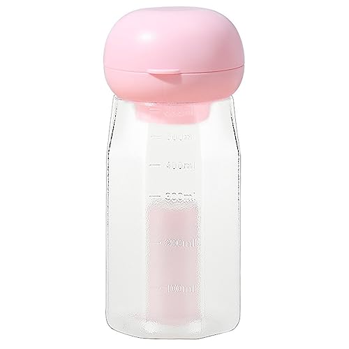 BYYLECL Wasserflasche für Hunde, 600 ml, auslaufsicher, tragbar, für Welpen, Trinkbecher für Hunde, Geschenk für alle Rassen, Rosa BYYLECL Wasserflasche für Hunde, 600 ml, auslaufsicher, tragbar, für Welpen, Trinkbecher für Hunde, Geschenk für alle Rassen, Rosa von BYYLECL