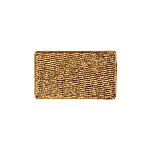 Katzenkratzmatte, natürliche Sisal-Kratzmatte, Katzenschleifen Krallen, Matte, Teppich, Kratzpad, horizontale Katze, Boden, Kratzmatte, Teppich, schützende Teppiche und Sofas M von BYYLECL