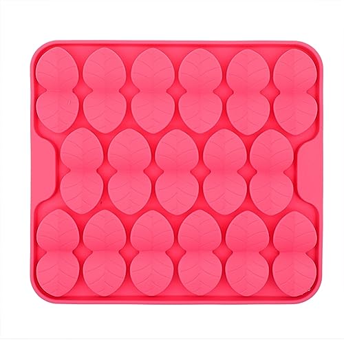 Leckpad für Hunde und Katzen, langsames Feeder, Leckmatte, weiches Silikon, für Haustiere, Langeweile, Angst, Linderung, Leckschüssel, Hundebad, perfekt für Hundefutter, Katzenleckerlis, Rot Leckpad für Hunde und Katzen, langsames Feeder, Leckmatte, weiches Silikon, für Haustiere, Langeweile, Angst, Linderung, Leckschüssel, Hundebad, perfekt für Hundefutter, Katzenleckerlis, Rot von BYYLECL