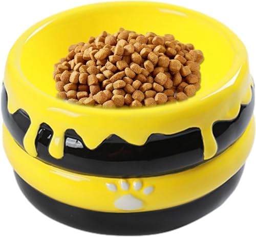 Erhöhter Katzennapf aus Keramik, erhöhte Futternäpfe for Katzen, rutschfester Futternapf for Haustiere, geneigter erhöhter Katzennapf, hoher Wassernapf gegen Erbrechen for Hauskatzen und kleine Hunde/ Erhöhter Katzennapf aus Keramik, erhöhte Futternäpfe for Katzen, rutschfester Futternapf for Haustiere, geneigter erhöhter Katzennapf, hoher Wassernapf gegen Erbrechen for Hauskatzen und kleine Hunde/ von BZVCRTYKL