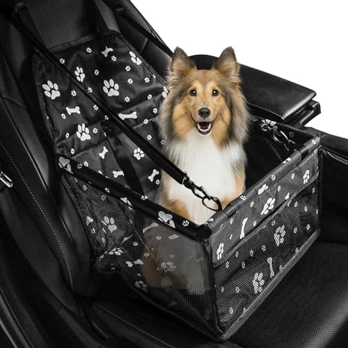Hund for Auto-Rücksitz, atmungsaktiver Auto-Sitzerhöhung for Hunde, bequeme Haustier-Autotransporter for kleine Hunde und Haustier-Sitzerhöhung fürs Auto, Hunde-Auto-Sitzerhöhung und Hunde-Autositz in von BZVCRTYKL