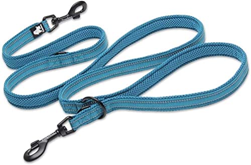 Hundeleine, multifunktional, verstellbar, Hundeleine, freihändige Haustier-Trainingsleine, reflektierende Mehrzweck-Hundeleine /2933 (Color : OneColor, Size : Small) von BZVCRTYKL
