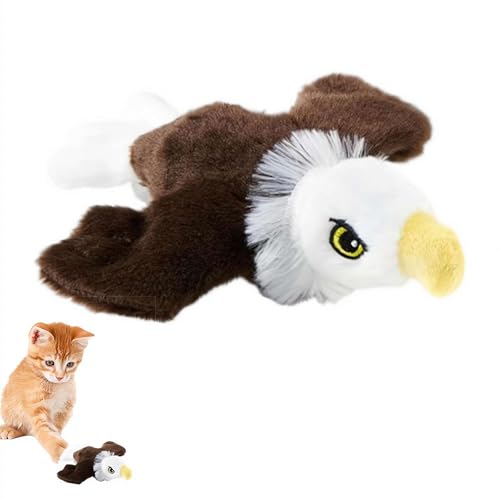 Flying Bird Katzenspielzeug, Interaktives Zwitschern Vogel Katzenspielzeug Flatternde Flügel, Flapping Bird Katzenspielzeug, Interaktives Katzenspielzeug für gelangweilte Indoor Erwachsene Katzen, Flying Bird Katzenspielzeug, Interaktives Zwitschern Vogel Katzenspielzeug Flatternde Flügel, Flapping Bird Katzenspielzeug, Interaktives Katzenspielzeug für gelangweilte Indoor Erwachsene Katzen, von BaYuYPOO