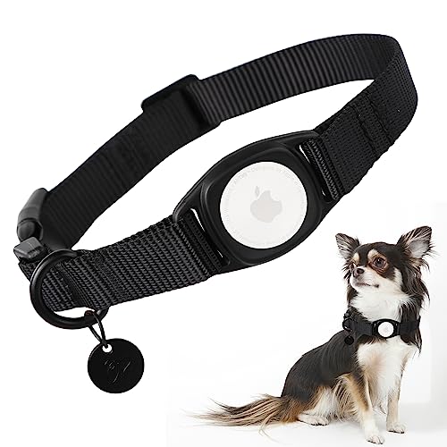 Babole Pet AirTag Hundehalsband für große Welpen, Nylon, integriertes GPS-Halsband mit robuster Schnappschnalle, Hunde-Tracker für Apple iPhone, kleine, mittelgroße Jungen und Mädchen und Hündinnen, Babole Pet AirTag Hundehalsband für große Welpen, Nylon, integriertes GPS-Halsband mit robuster Schnappschnalle, Hunde-Tracker für Apple iPhone, kleine, mittelgroße Jungen und Mädchen und Hündinnen, von Babole Pet