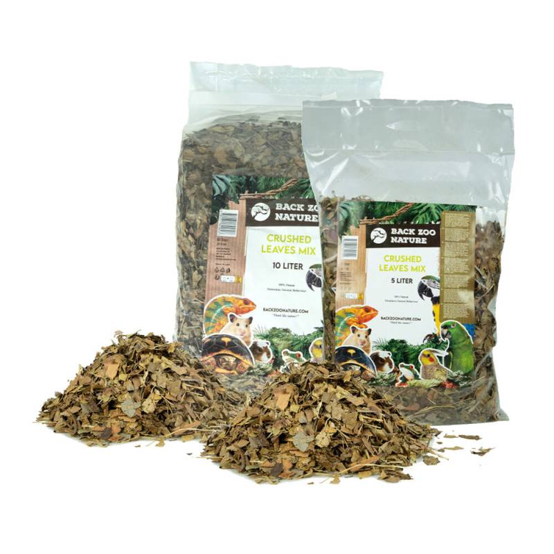 Back Zoo Nature Crushed Leaves Mix - 10 L von Back Zoo Nature