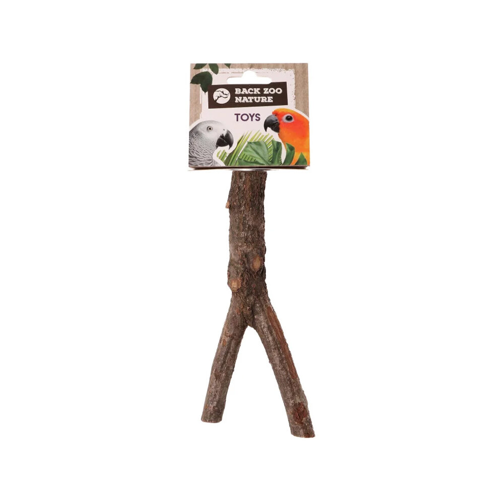 Back Zoo Nature Holz Y-Sitzstange - 40 cm - 1 stück Back Zoo Nature Holz Y-Sitzstange - 40 cm - 1 stück von Back Zoo Nature