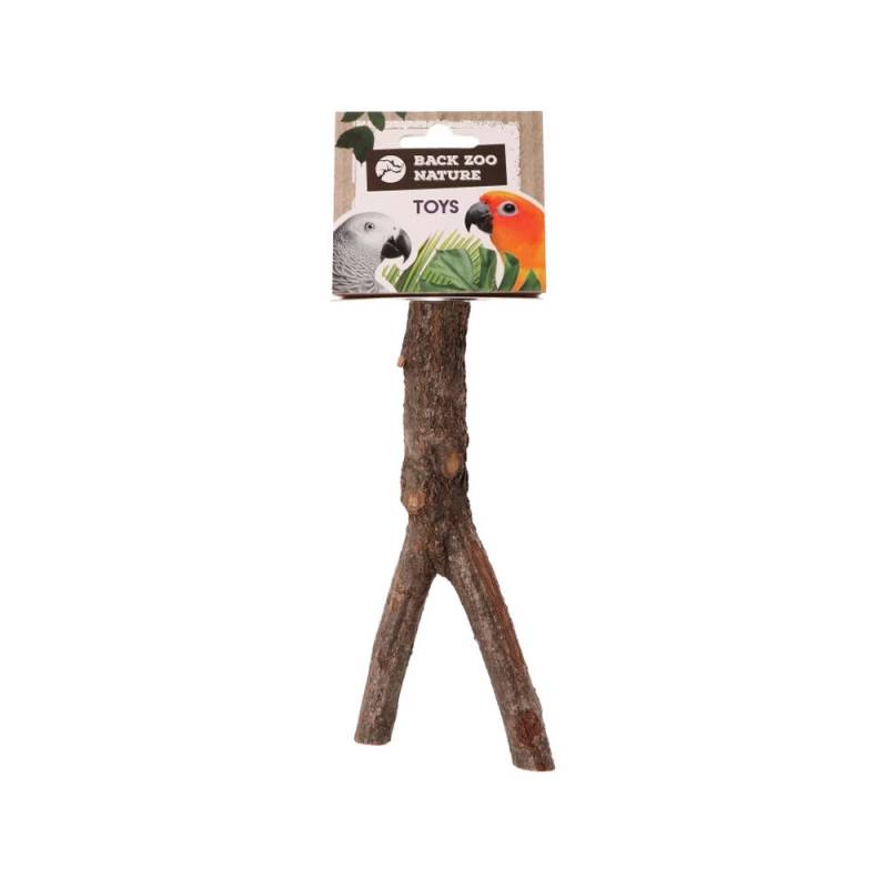 Back Zoo Nature Holz Y-Sitzstange - 40 cm - 1 stück von Back Zoo Nature