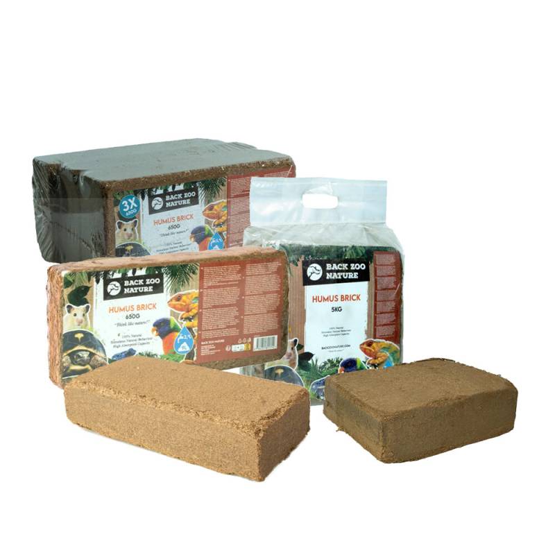 Back Zoo Nature Humus Brick - 3 x 650 g / 9 L von Back Zoo Nature