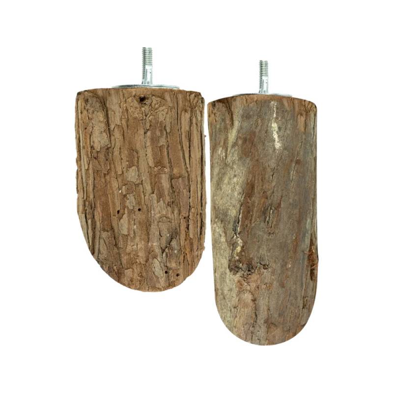 Back Zoo Nature Wood Slice Perch - Klein von Back Zoo Nature