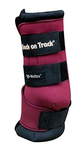 Back on Track Horse Royal Quick Wraps Burgunderrot (45,7 cm, Burgunderrot) von Back on Track