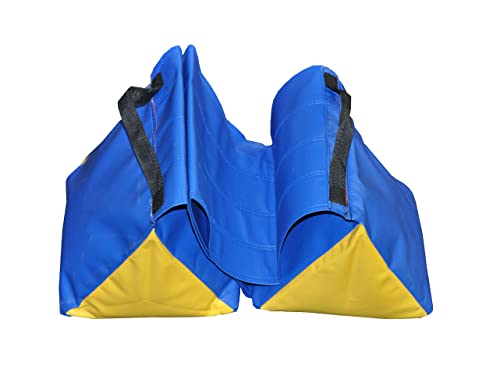 Cool Runners Tunnel Hugging PVC-Tunneltasche, Nicht einschnürend, 1 Stück, Blau von Back on Track