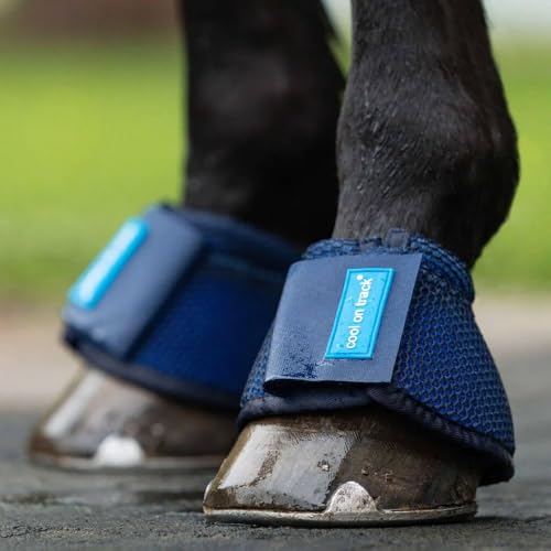 Cool on Track Hufglocken, Farbe:Blau, Größe:Cob Cool on Track Hufglocken, Farbe:Blau, Größe:Cob von Back on Track
