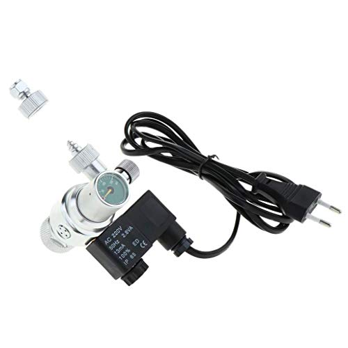 Backbayia Aquarium Co2-Druckminderer mit Rückschlagventil und präzisem Einstellventil, Blasen-Regler Backbayia Aquarium Co2-Druckminderer mit Rückschlagventil und präzisem Einstellventil, Blasen-Regler von Backbayia