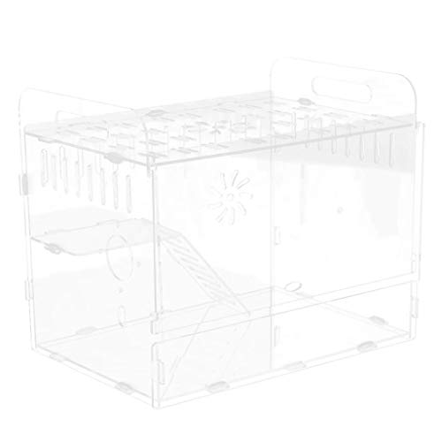 Backbayia Hamsterbett für Welpen aus PVC, transparent von Backbayia