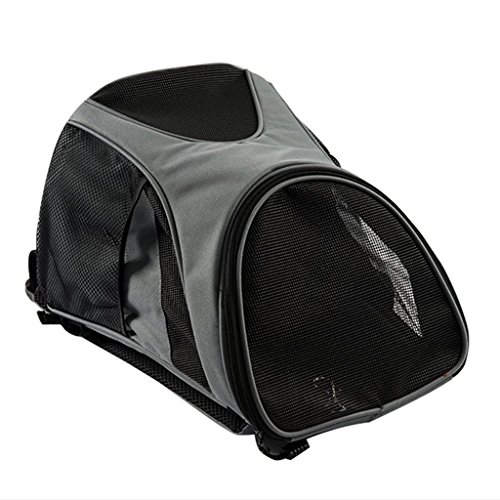 Backbayia Reisetasche für Kleintiere, tragbar, mit weichem Polster, Rucksack für Hunde von Backbayia