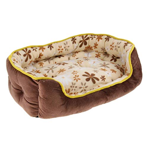 Backbayia Schlafmatte, faltbar, Cat Room aus Baumwolle, tragbar, Höhle, Hund aus Plüsch (klein) von Backbayia
