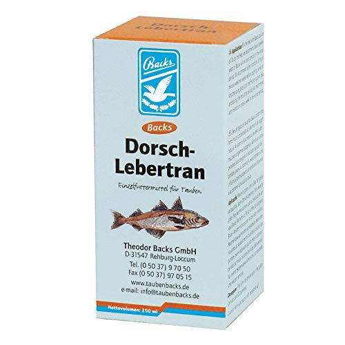 Backs Dorsch-Lebertran 500ml (Bacalao-Leberöl) von Backs