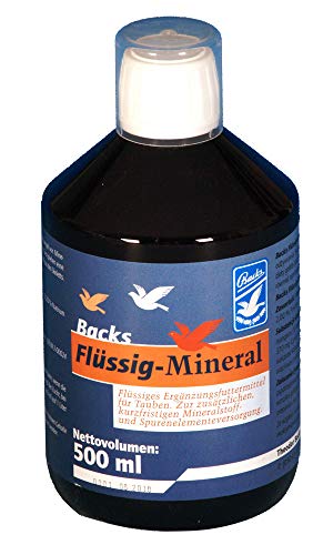 Backs Flüssig Mineral 500ml - Mineralstoffe und Spurenelemente von Backs
