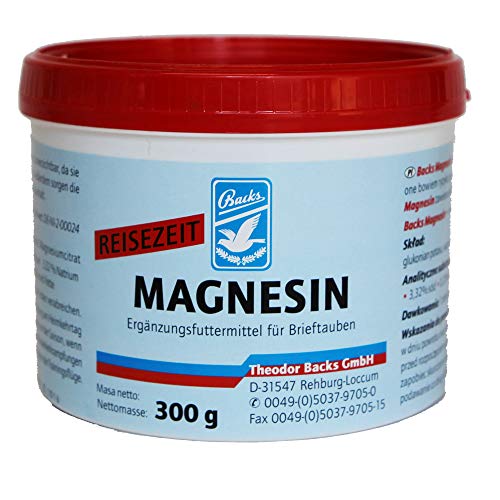 Backs Magnesin 300g - Magnesium, Kalium, Natrium und Vitamin C von Backs