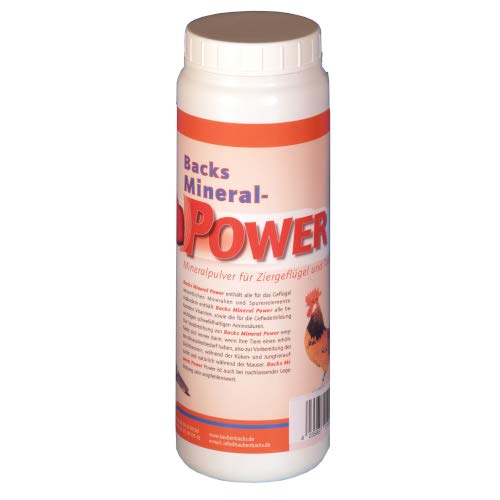 Backs Mineral-Power 1kg - Mineralfuttermittel für Tauben und Rassegeflügel von Backs