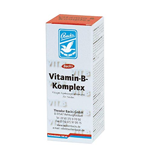 Backs Vitamin B Komplex 100ml - Stoffwechsel, Befiederung, Wachstum von Backs