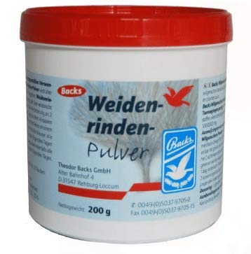 Backs Weidenrindenpulver 200g von Backs