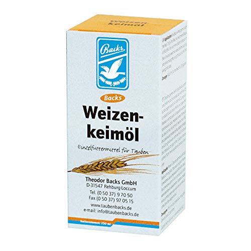 Backs Weizenkeimöl 250ml - Vitamin D und E von Backs
