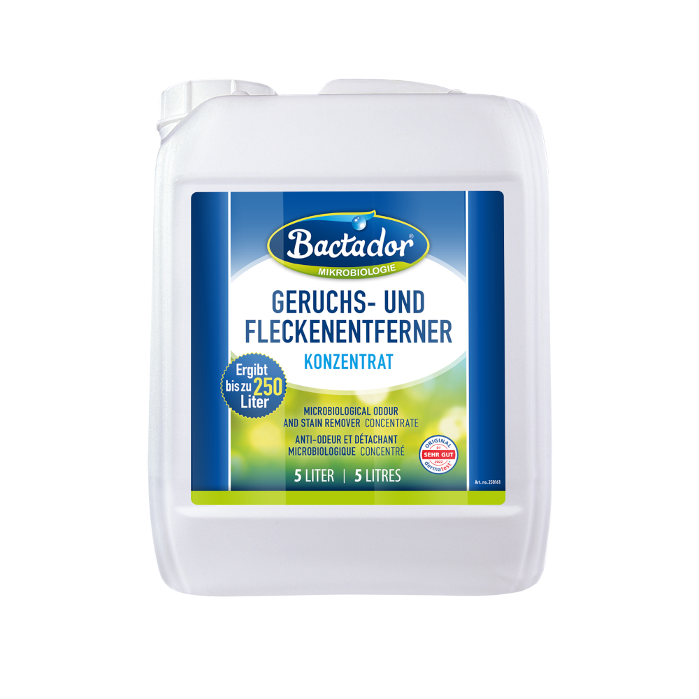 Bactador Geruchs- und Fleckenentferner - 5 Liter Konzentrat Bactador Geruchs- und Fleckenentferner - 5 Liter Konzentrat von Bactador