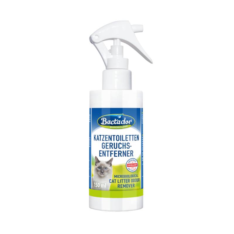 Bactador Katzen-Toiletten Geruchsentferner - Sparpaket: 2 x 150 ml Bactador Katzen-Toiletten Geruchsentferner - Sparpaket: 2 x 150 ml von Bactador