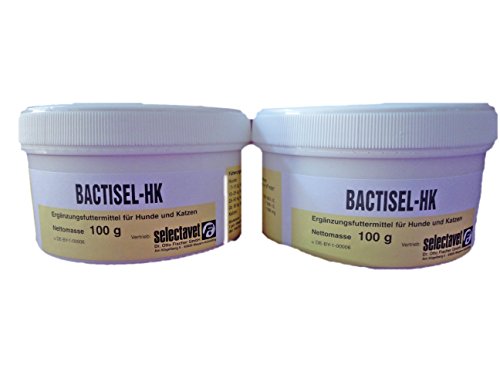 Selectavet Bactisel HK für Hunde und Katzen bei Magen- Darmstörungen 2 x 100g Selectavet Bactisel HK für Hunde und Katzen bei Magen- Darmstörungen 2 x 100g von Bactisel