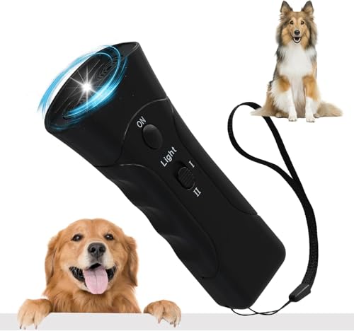 Ultraschall-Anti-Bell-Gerät für Hunde, Hand-Bell-Stopper, sanfte & effektive Hunde-Bellabschreckung, stoppt Hundebellen für drinnen und draußen, Bellkontrolle von Bafeil