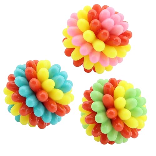 Bagiaope Haustier Ball,Interaktiver Ball Für Hunde Starke Kauer - Apportierspiel Welpen Zubehör Bewegung Kleine Mittelgroße Große Rassen Spiel Training Beschäftigung Outdoor von Bagiaope