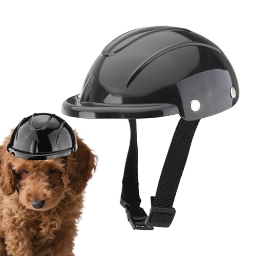 Hundehelm - Motorradhelm Für Kleine Hunde,Winddichter Atmungsaktiver Schutzhelm Für Sonne Fahren Wandern Radfahren Hundehelm - Motorradhelm Für Kleine Hunde,Winddichter Atmungsaktiver Schutzhelm Für Sonne Fahren Wandern Radfahren von Bagiaope