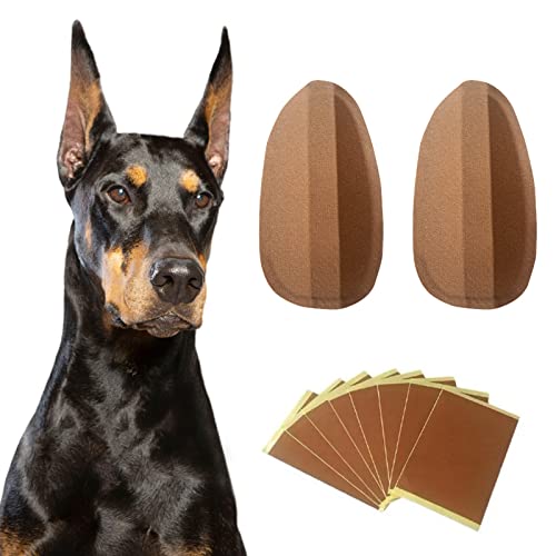 Bagima Hundeohr-Ständer, Hundeohr-Feste Unterstützung, Korrektur, Vertikaler Halter, Hundeohr-Stick, Aufkleber, Stützwerkzeug für Dobermann (1#-2) von Bagima