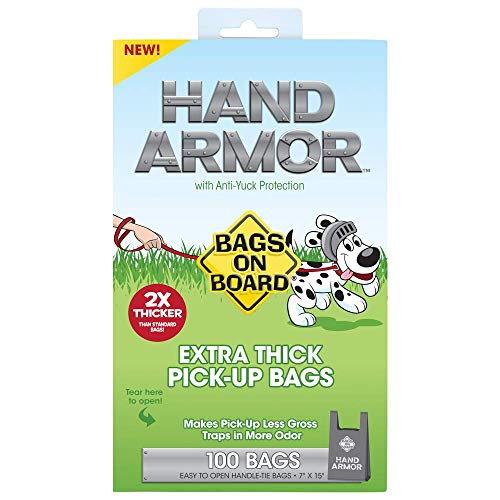 Bags on Board Hand Armour Kotbeutel Extra Stark - 100 Beutel Mit Griff von Bags on Board