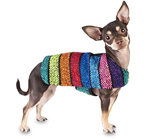 Handgefertigter Hundeponcho aus mexikanischer Serape-Decke von Baja Ponchos