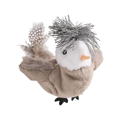 Bajbumgn Flatternder Vogel Spielzeug Für Katzen - Realistisches Indoor Plüsch Kätzchen Spielzeug - Aktivitäts Bewegungsflatter Fliegendes Zubehör - Innen Außen Bajbumgn Flatternder Vogel Spielzeug Für Katzen - Realistisches Indoor Plüsch Kätzchen Spielzeug - Aktivitäts Bewegungsflatter Fliegendes Zubehör - Innen Außen von Bajbumgn
