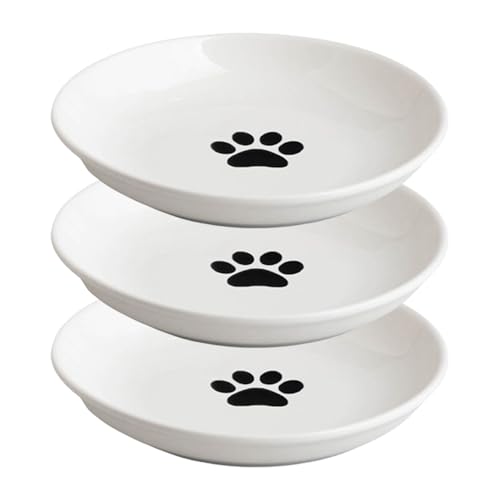 Bajbumgn Indoor Katzenschalen - 3er-Set Keramik-Futternäpfe Für Hunde | Hitzebeständige Futterschale Für Kleintiere Wie Hamster, Hunde, Chinchillas & Kaninchen Bajbumgn Indoor Katzenschalen - 3er-Set Keramik-Futternäpfe Für Hunde | Hitzebeständige Futterschale Für Kleintiere Wie Hamster, Hunde, Chinchillas & Kaninchen von Bajbumgn