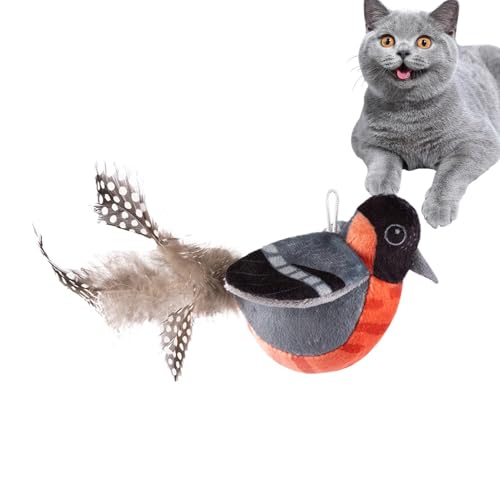 Bajbumgn Katzenspielzeug Vogel, Katzenspielzeug Vogel Spielzeug Katze, Interaktives Katzenspielzeug Flatternder Vogel, Flapping Bird Cat Toy, Katzenspielzeug für Hauskatzen Bajbumgn Katzenspielzeug Vogel, Katzenspielzeug Vogel Spielzeug Katze, Interaktives Katzenspielzeug Flatternder Vogel, Flapping Bird Cat Toy, Katzenspielzeug für Hauskatzen von Bajbumgn