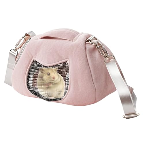 Bajbumgn Kleinstierträger, Haustierträger,Kleine Tier Reisetasche - Leichter waschbarer niedlicher Beutel für Hamster Kaninchen Hasen Eichhörnchen -Outing -Aktivitäten von Bajbumgn
