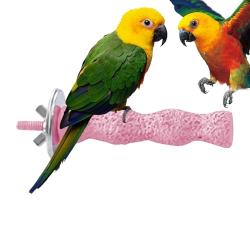 Bajbumgn Vogel Sitzstange | Vogelkäfig Sitzstangen-Set - Trainings- Und Beschäftigungsstange Zum Krallenwetzen Und Nagen Für Sittiche, Nymphensittiche, Wellensittiche Und Unzertrennliche von Bajbumgn