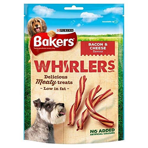 4X Bäcker Wirbler Hund Behandeln Speck Und Käse 175G von Bakers